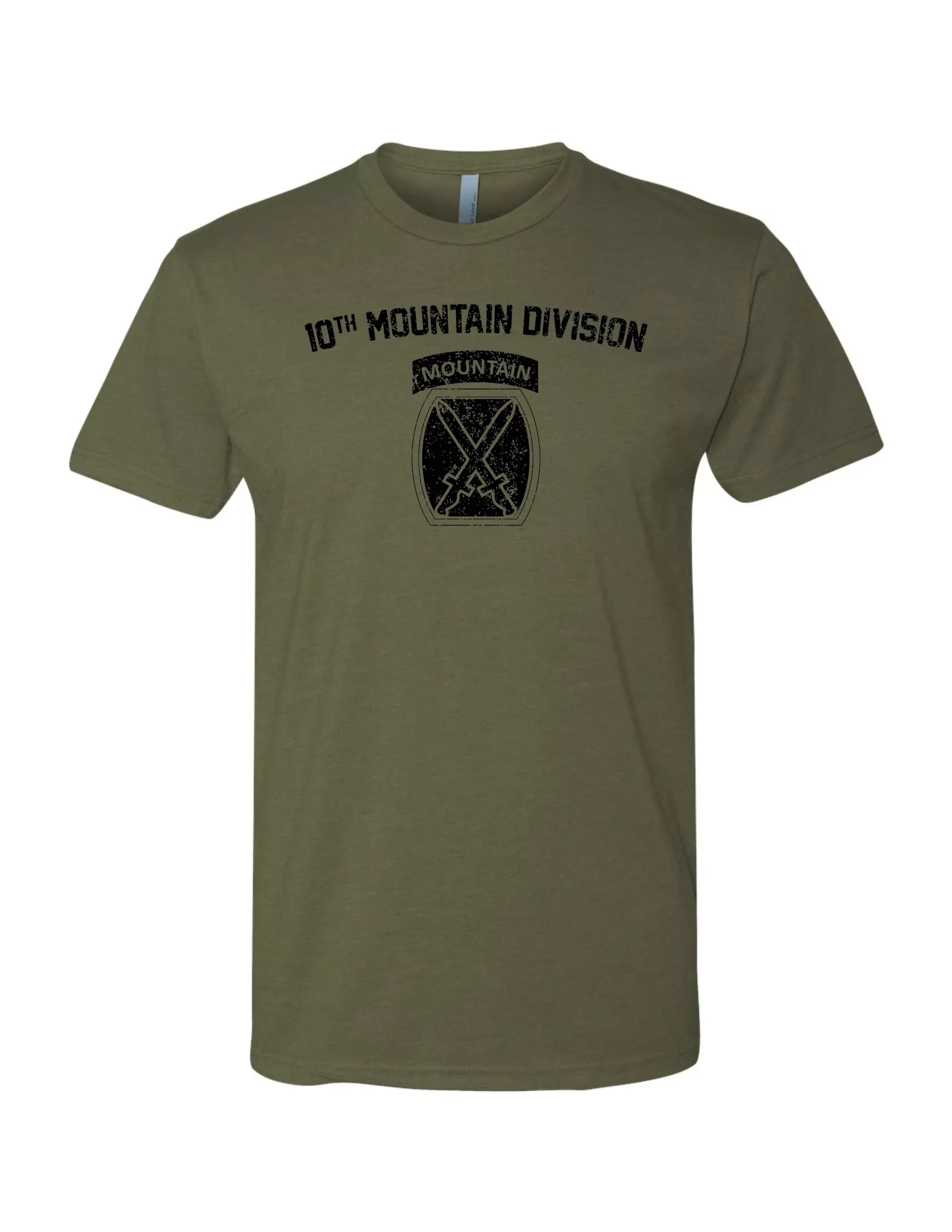 10th Mountain T-Shirt (Military Green)