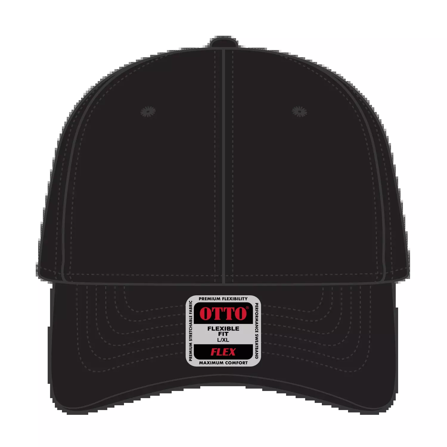 11-1328 OTTO CAP "OTTO FLEX" 6 Panel Low Profile Style Baseball Cap