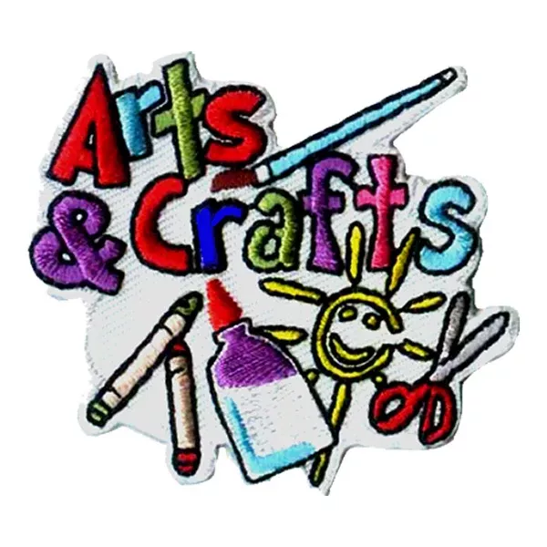 12 Pieces - Arts & Crafts Patch- Free Shipping
