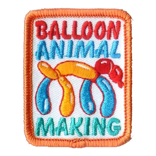 12 Pieces -Balloon Animal Making Patch - Free Shipping
