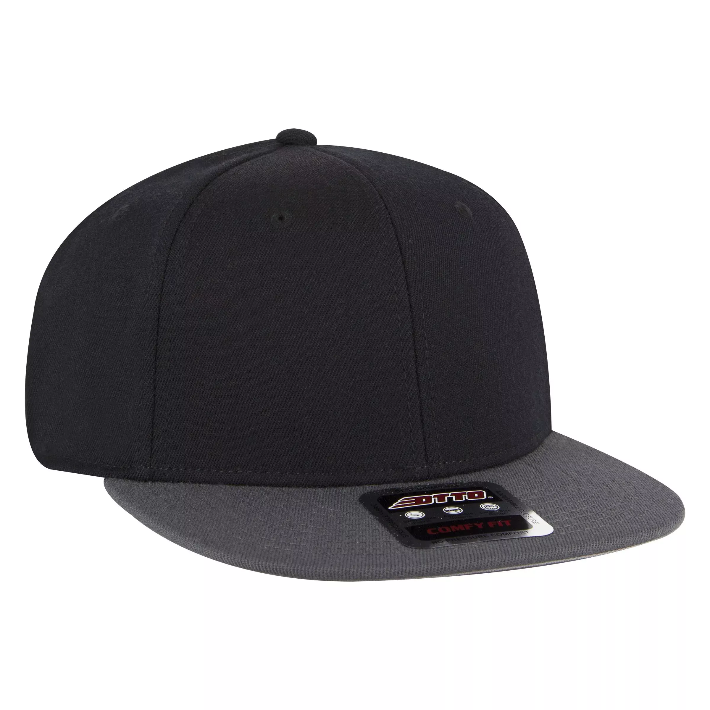 125-1323 OTTO CAP "OTTO COMFY FIT" 6 Panel Mid Profile Style Snapback Hat