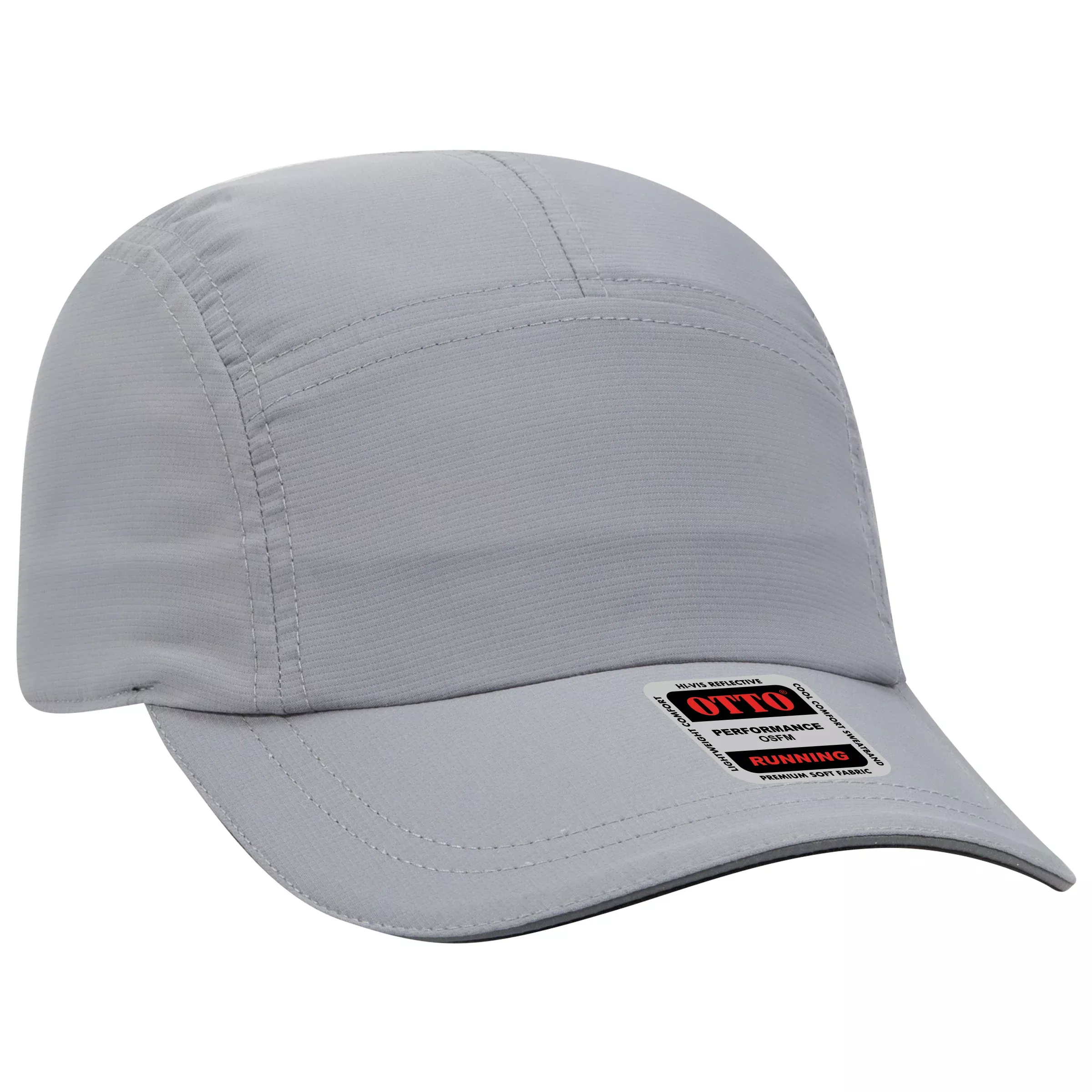 133-1252 OTTO CAP Reflective 5 Panel Running Hat