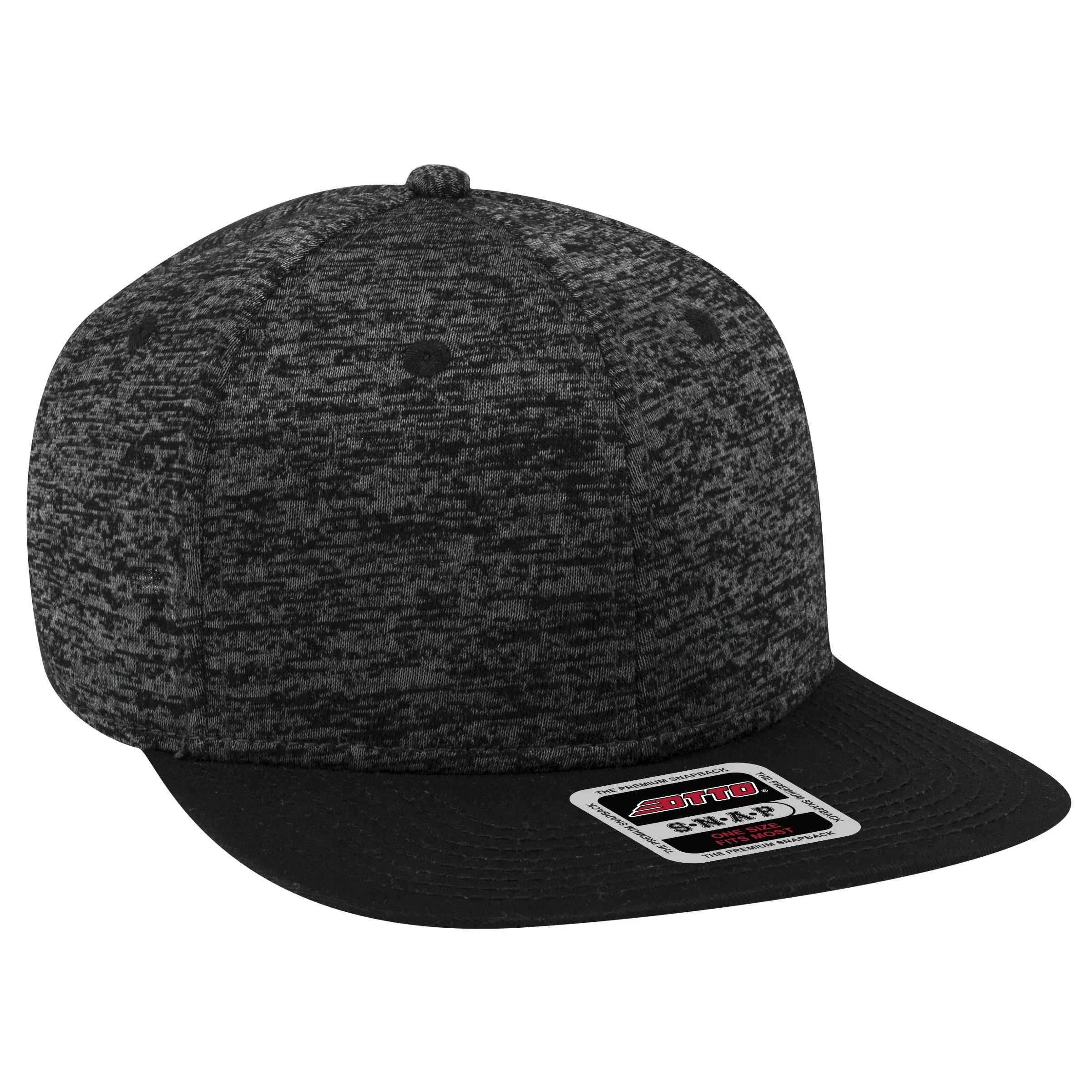 148-1218A OTTO CAP "OTTO SNAP" 6 Panel Mid Profile Snapback Hat