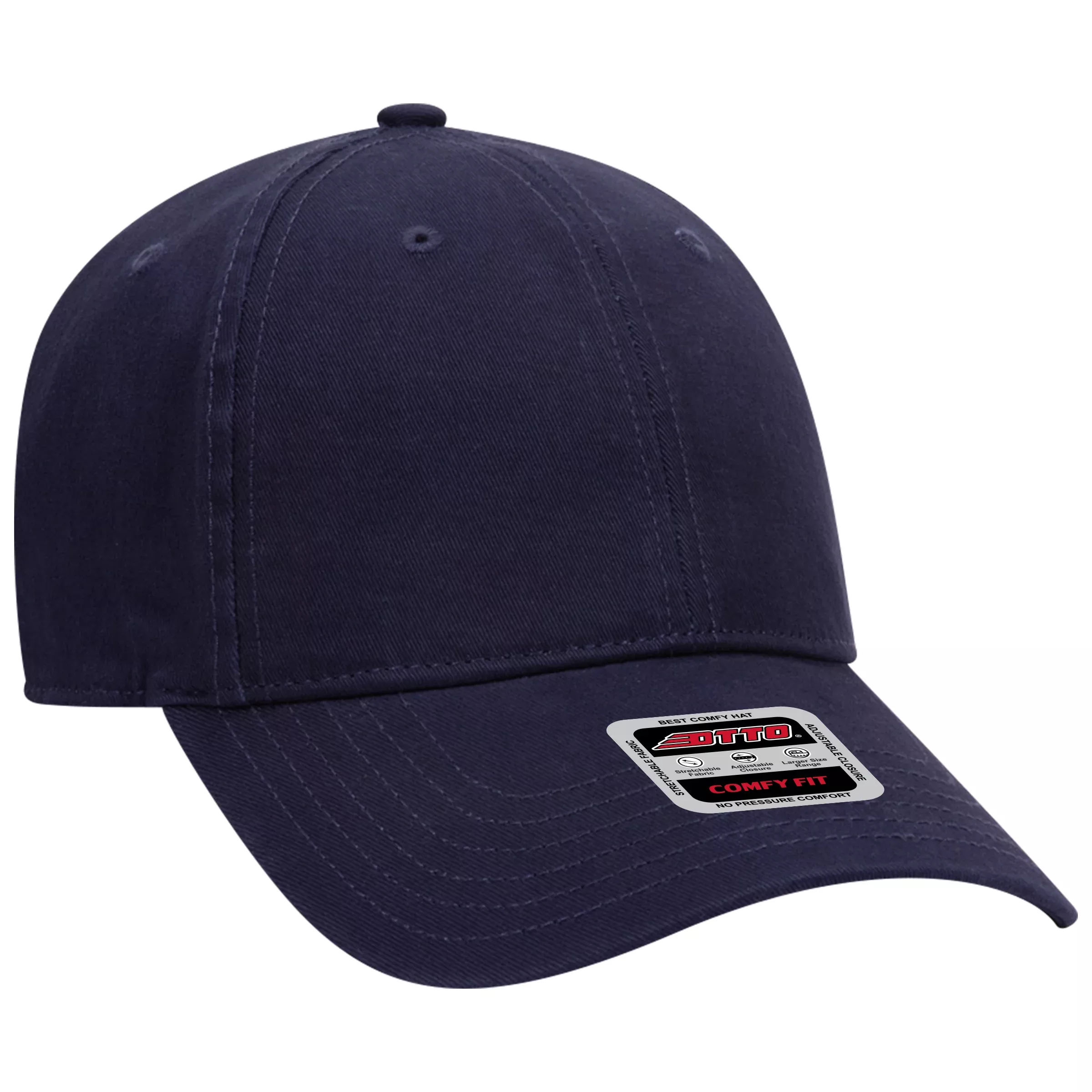 18-1282 OTTO CAP "OTTO COMFY FIT" 6 Panel Low Profile Dad Hat