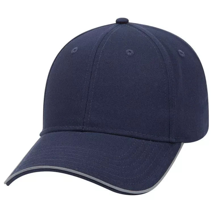 19-1261 OTTO CAP Reflective 6 Panel Low Profile Baseball Cap