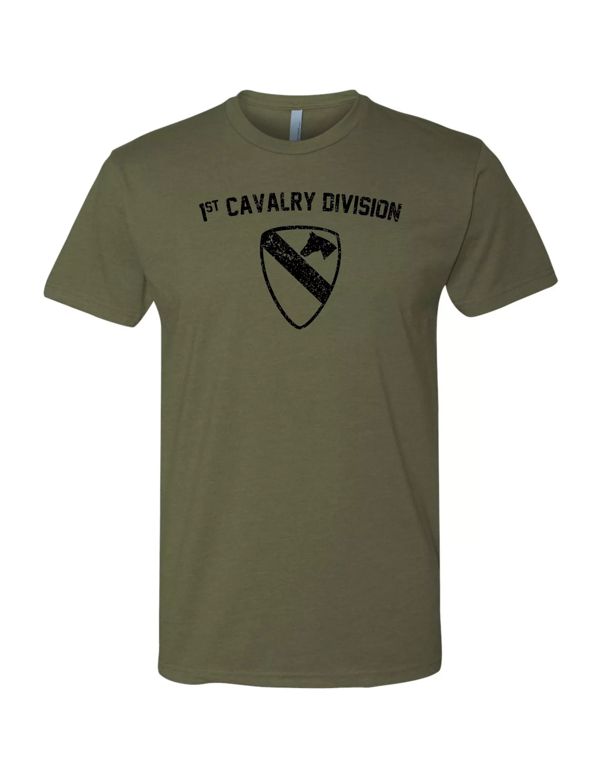1st Cavalry T-Shirt (Military Green)