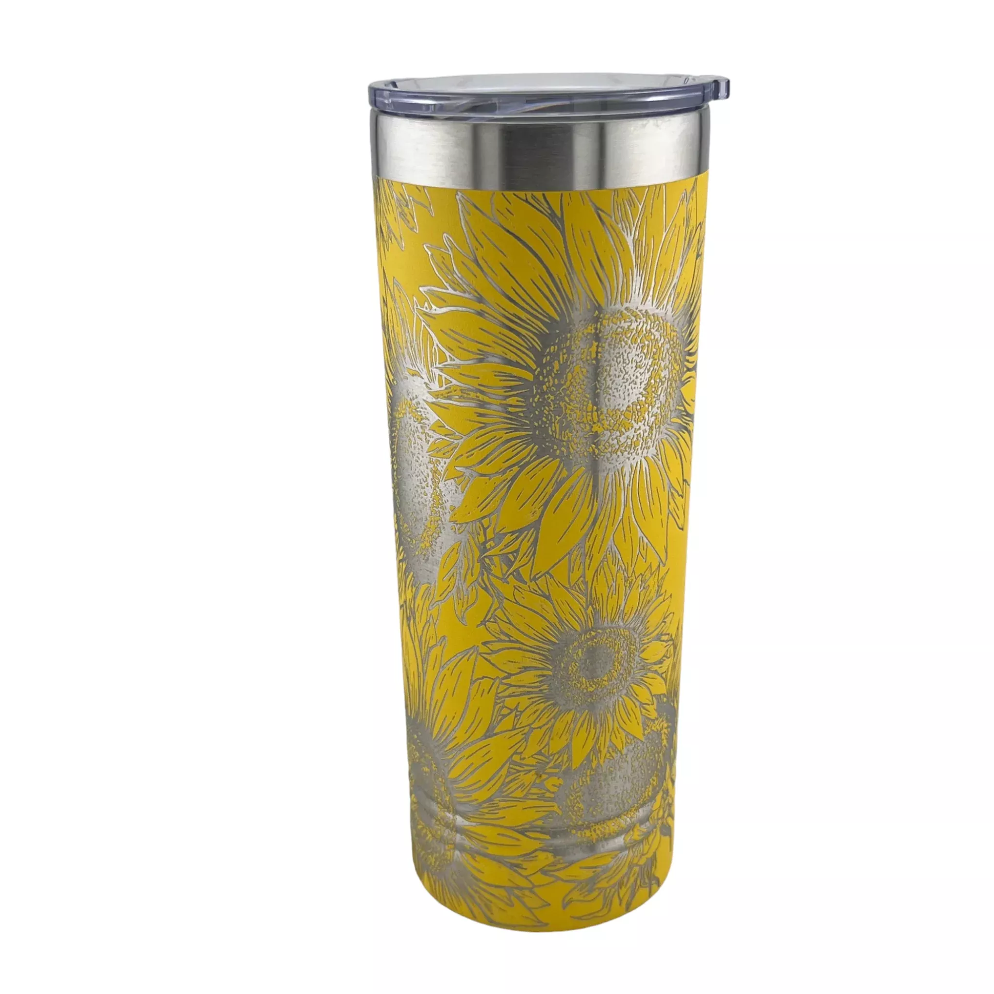 22 oz. Sunflower Tumbler Engraved 360°
