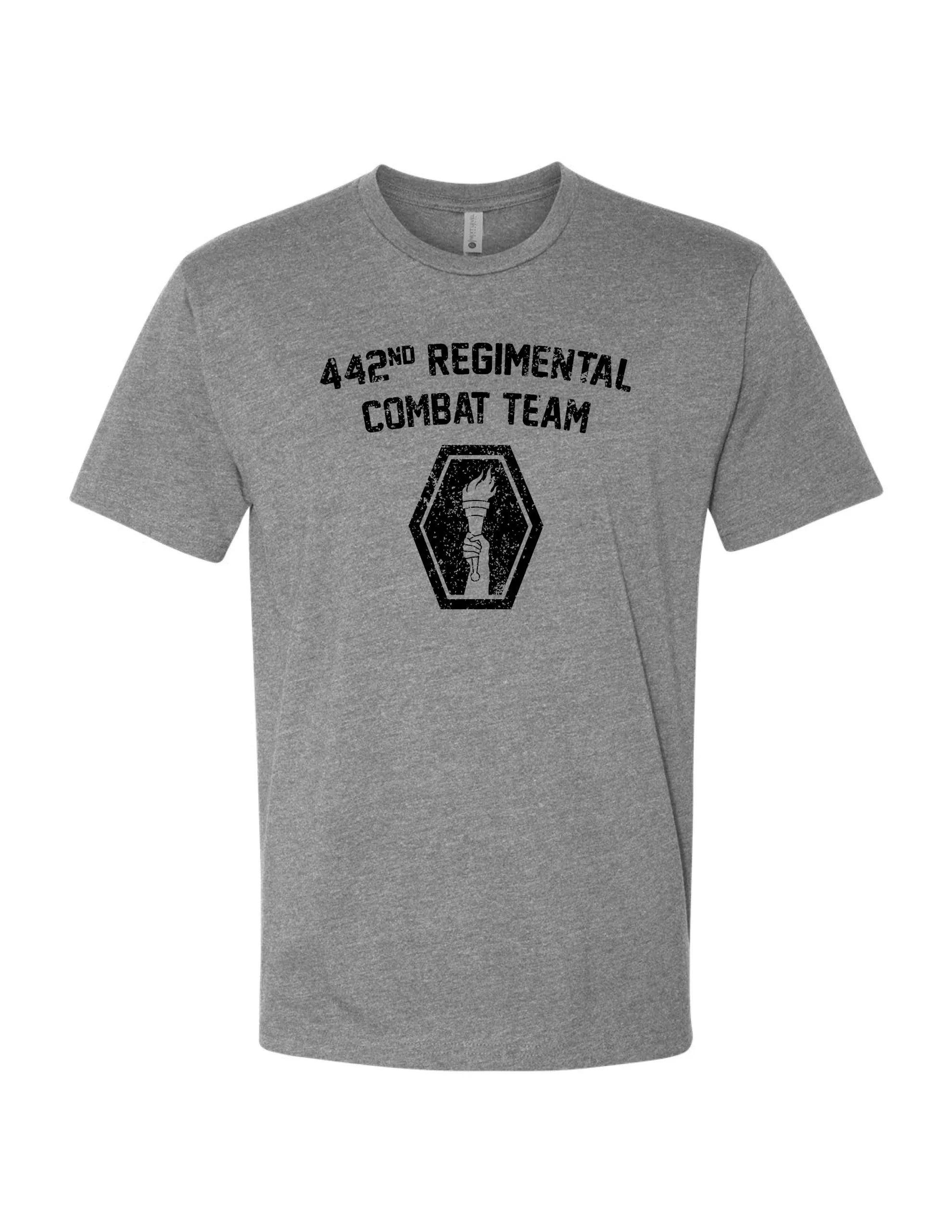 442nd Regimental Combat Team T-Shirt (Gray)