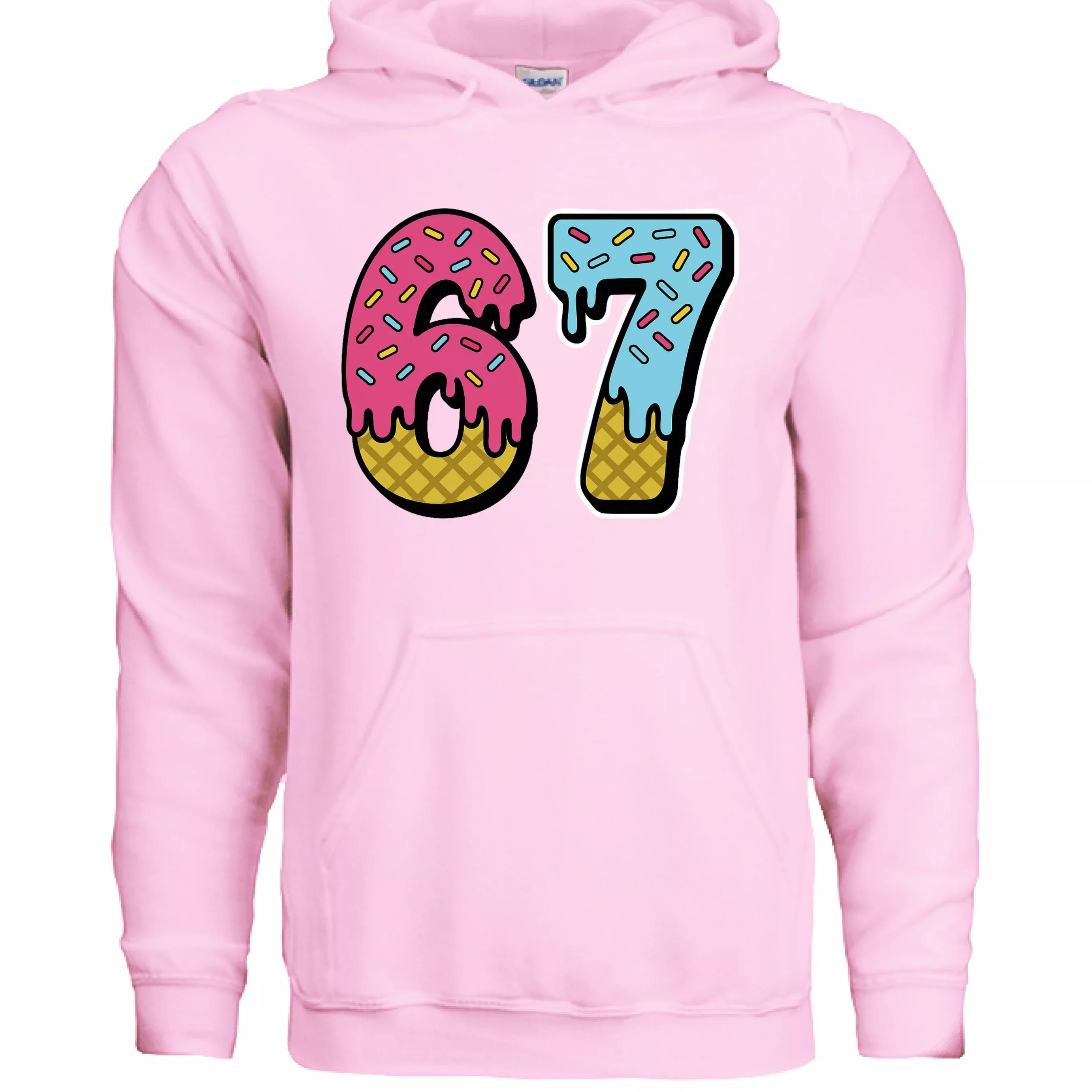 67 Baseball Drip Hoodie