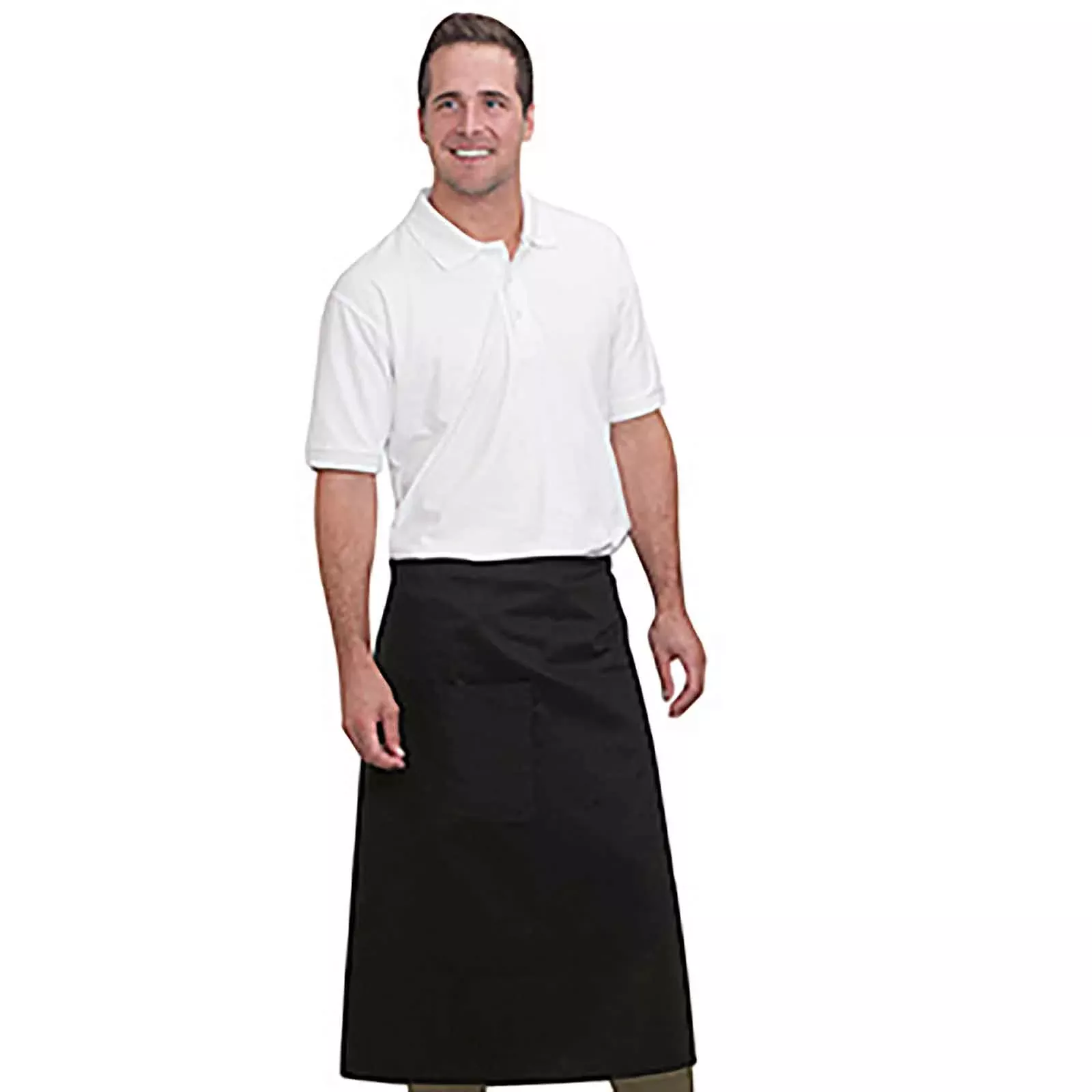 804-401 OTTO 1 Pocket Full Length Bistro Apron