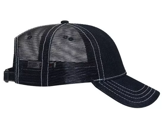 83-509 OTTO CAP 6 Panel Low Profile Mesh Back Trucker Hat