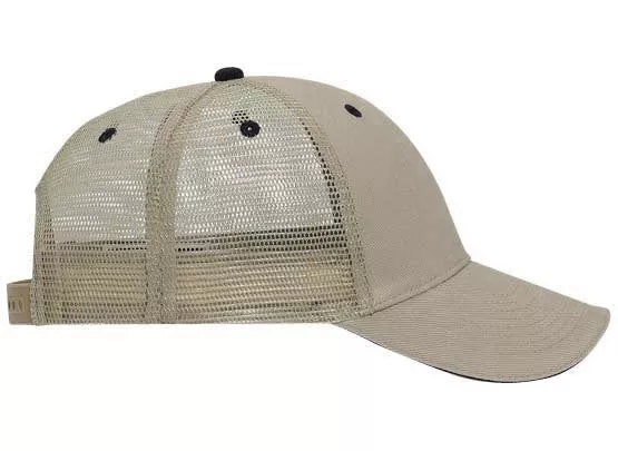 84-482 OTTO CAP 6 Panel Low Profile Mesh Back Trucker Hat