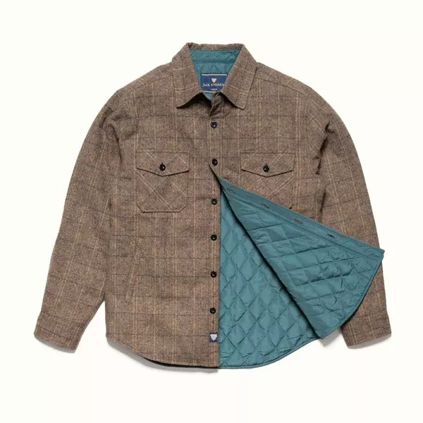 Aberdeen Wool Twill Shirt Jac