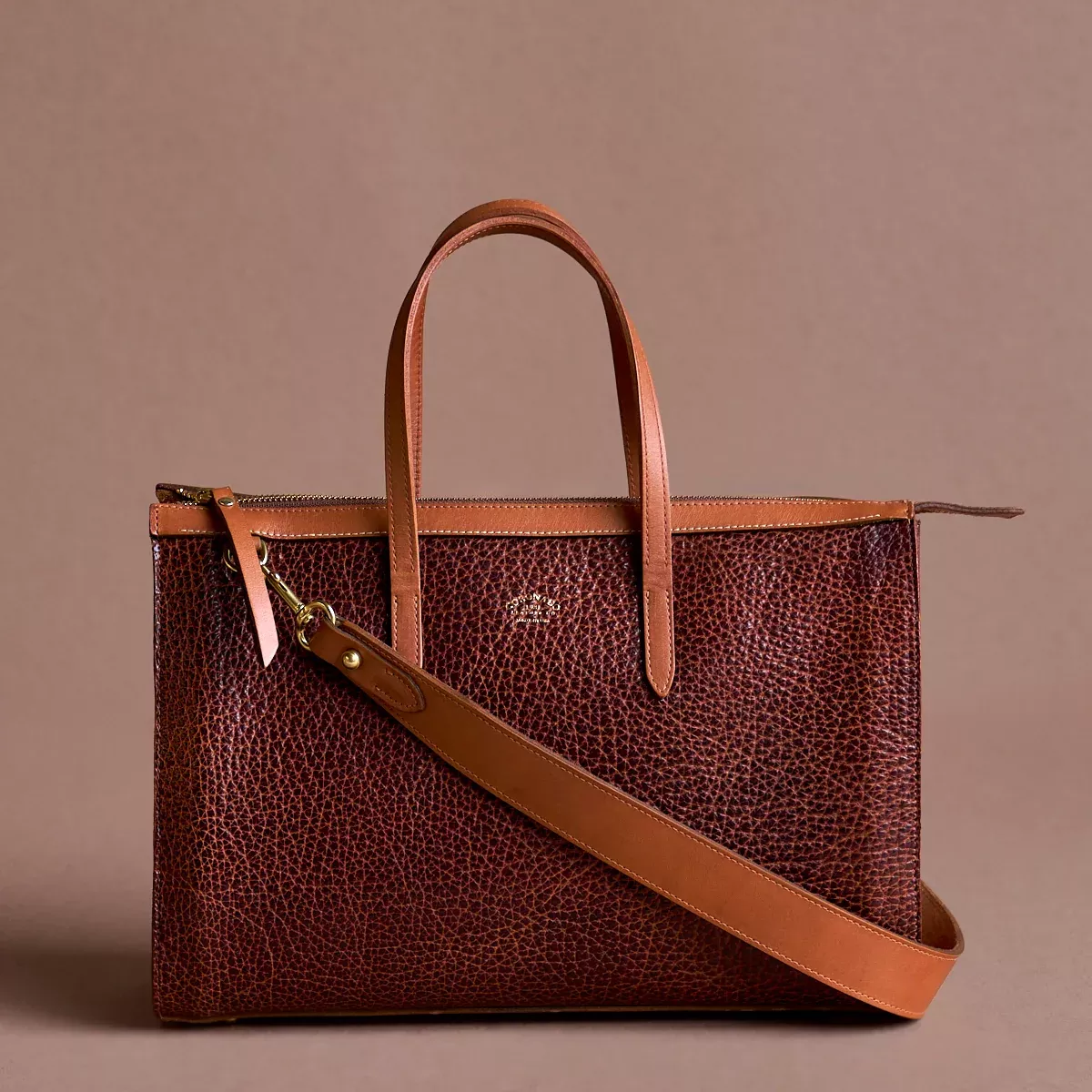 Adella Satchel No.600 | Horween Bison Tan NEW