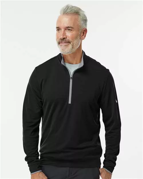 Adidas A2002 Lightweight Quarter-Zip Pullover With Custom Embroidery