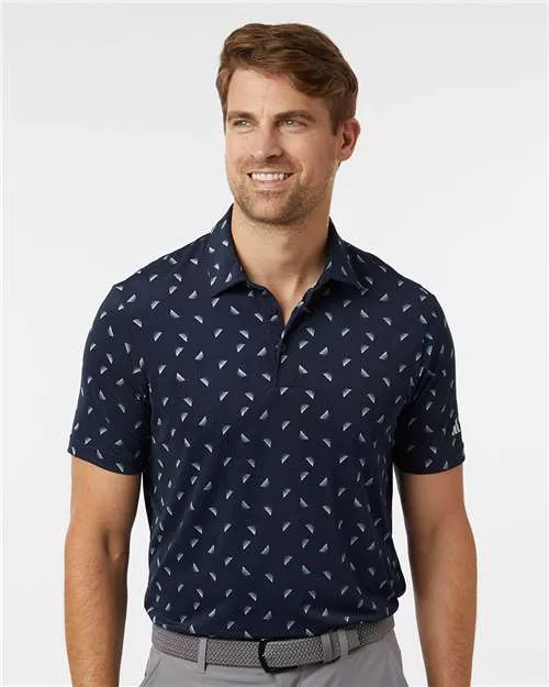 Adidas A2012 Ultimate Mesh Polo With Custom Embroidery