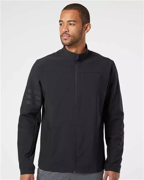 Adidas A267 3-Stripes Full-Zip Jacket With Custom Embroidery