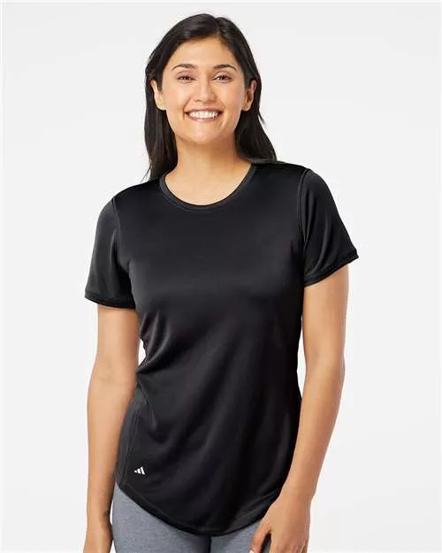 Adidas A377 Women's Sport T-Shirt With Custom ScreenPrint