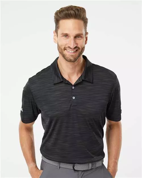 Adidas A402 Mélange Polo With Custom Embroidery