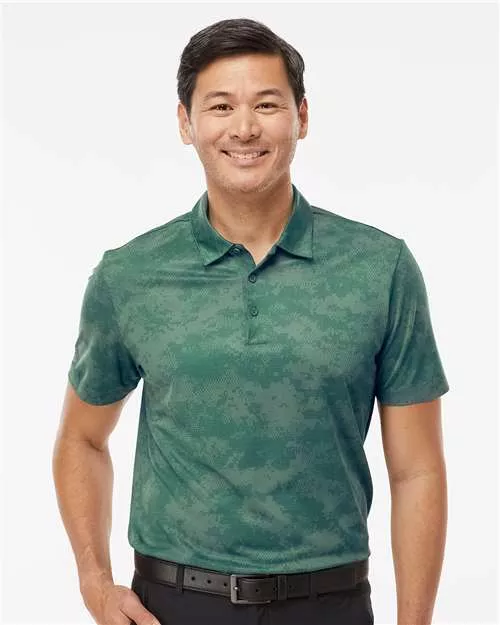 Adidas A550 Camo Polo With Custom Embroidery