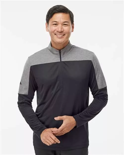 Adidas A552 Lightweight Quarter-Zip Pullover With Custom Embroidery
