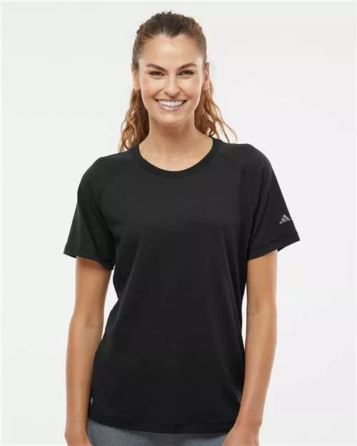Adidas A557 Women's Blended T-Shirt With Custom ScreenPrint