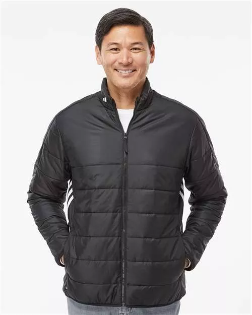 Adidas A570 Puffer Jacket With Custom Embroidery