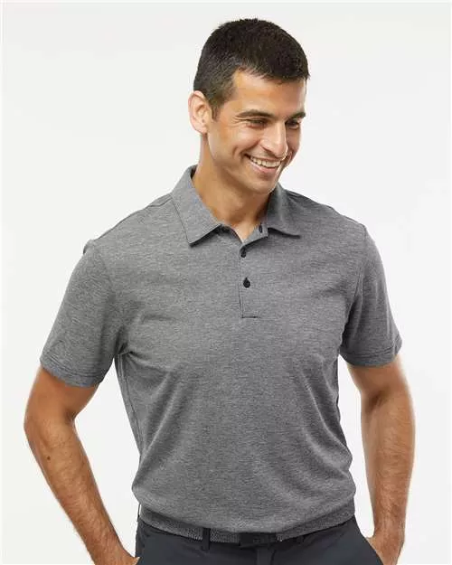 Adidas A582 Heathered Polo With Custom Embroidery