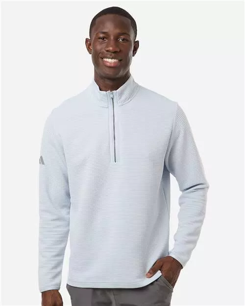 Adidas A588 Men's Spacer Quarter-Zip Pullover
