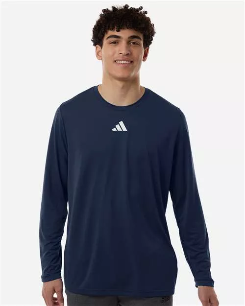 Adidas AT104 Men's Pregame Long Sleeve T-Shirt