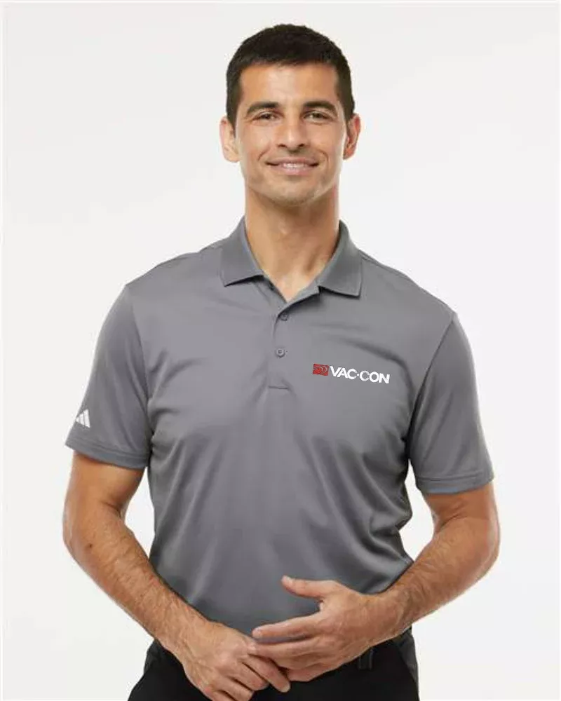 Adidas Basic Sport Polo With Embroidered Vac-Con Logo