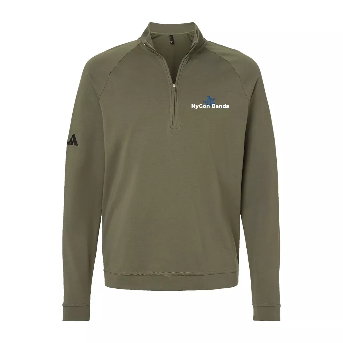 Adidas Club Quarter-Zip Pullover A598, Screen Print