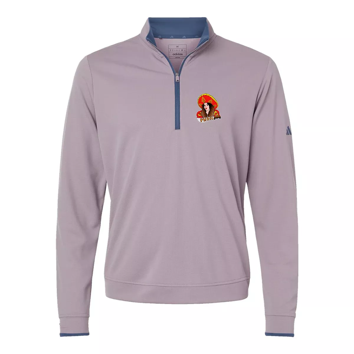 Adidas Lightweight Quarter-Zip Pullover A2002, Full Color