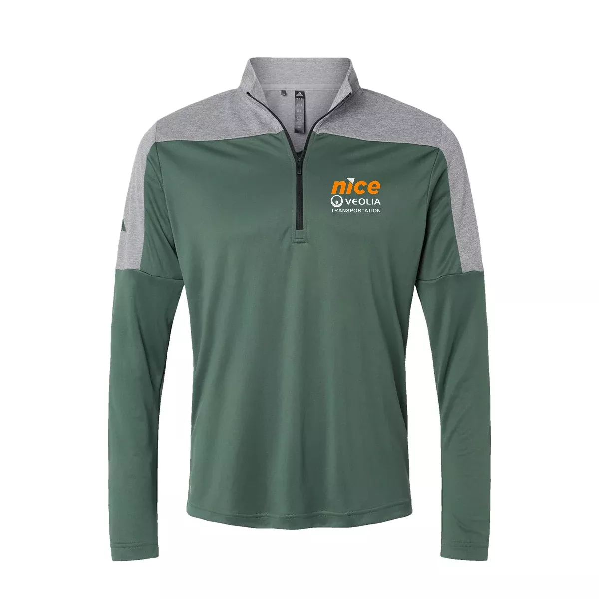 Adidas Lightweight Quarter-Zip Pullover A552, Screen Print