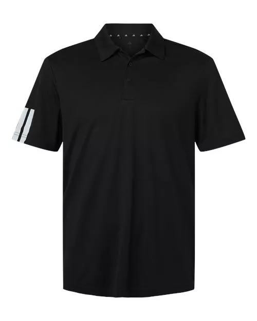 adidas - Men's Performance 3-Stripes Climacool Polo