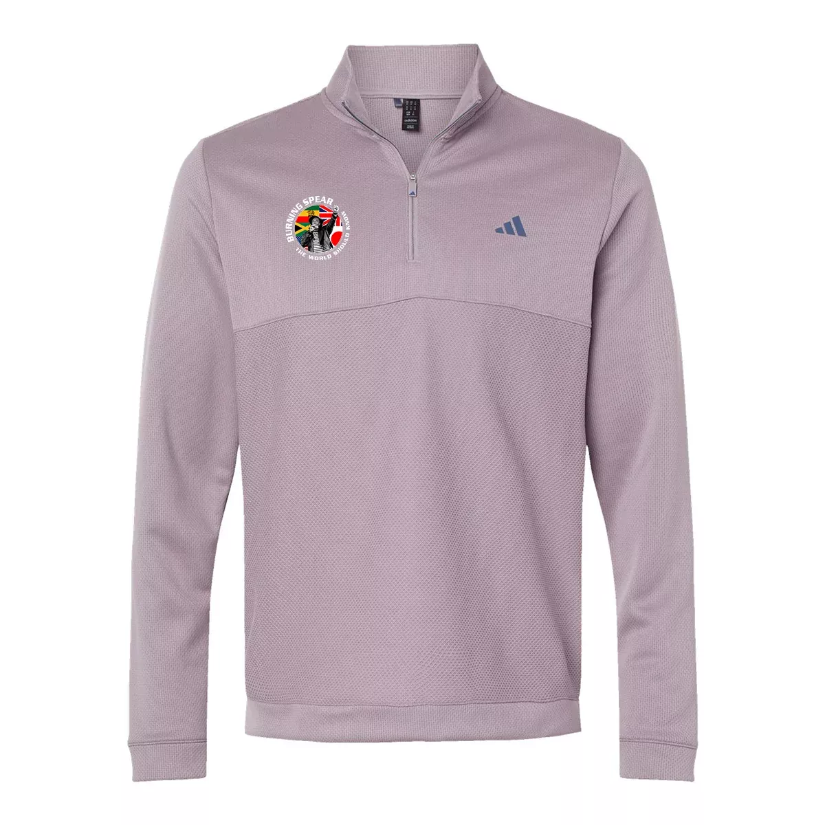 Adidas Ultimate365 Textured Quarter-Zip Pullover A2001, Full Color
