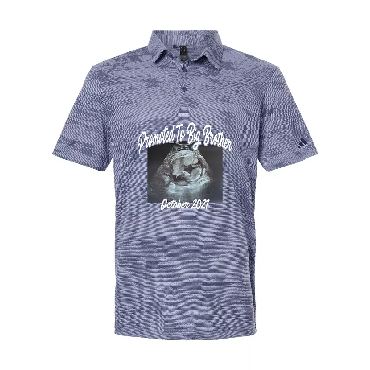 Adidas Ultimate365 Textured Stripe Polo A2005, Full Color