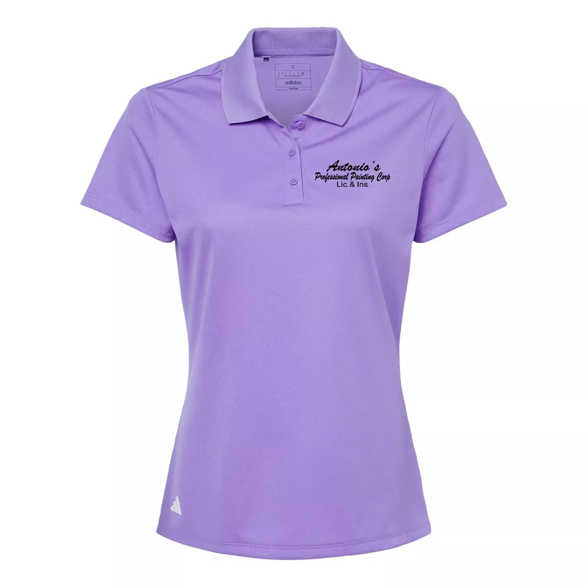 Adidas Women's Basic Sport Polo A431, Screen Print