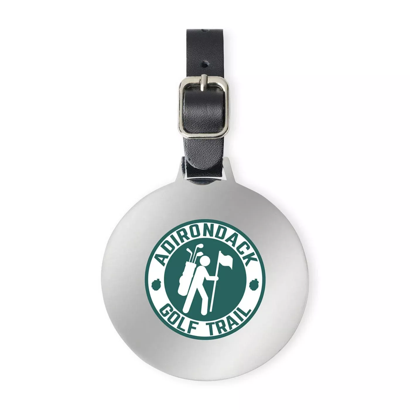 Ahead - Large Round Golf Bag Tag