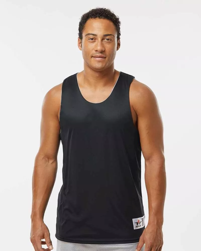 Alleson Athletic 506CR - Reversible Tank - Black/ White