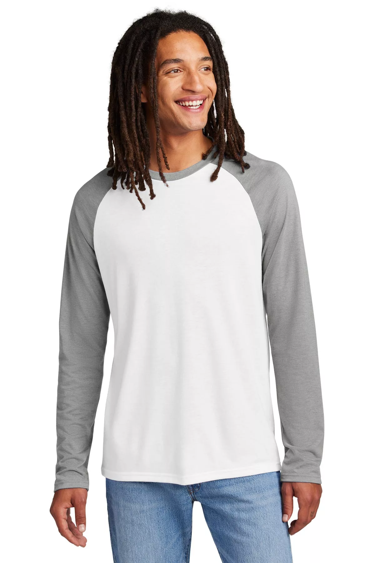Allmade AL6009 | Tee | Unisex Tri-Blend Long Sleeve Colorblock Raglan