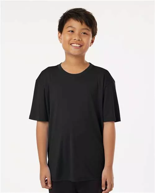 AllPro 48000Y Pro-Lock Youth Performance T-Shirt With Custom ScreenPrint