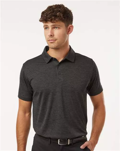 AllPro 4HM00 Performance Mélange Polo With Custom Embroidery