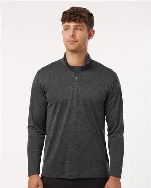 AllPro 4HM700 Performance Mélange Quarter-Zip Pullover