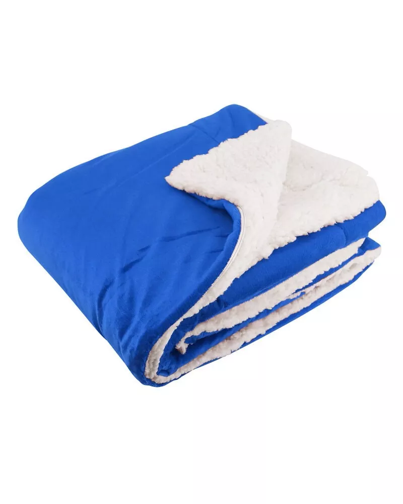 Alpine Fleece 8726 - Oversized Mink Sherpa - Royal