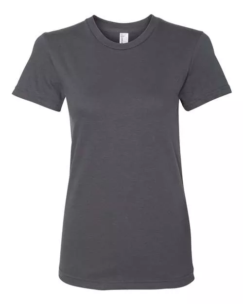 American Apparel 2102US Women’s USA-Made Fine Jersey Tee With Custom ScreenPrint