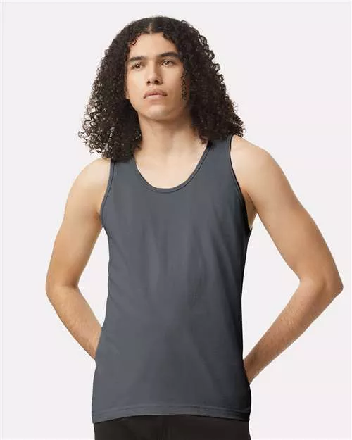 American Apparel 2408W Fine Jersey Tank With Custom ScreenPrint