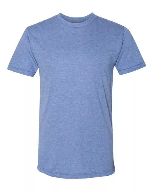 American Apparel TR401W Triblend Track Tee With Custom ScreenPrint