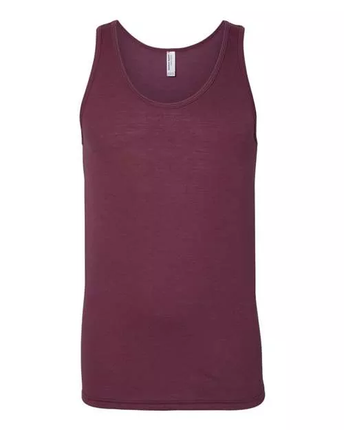 American Apparel TR408W Triblend Tank With Custom ScreenPrint