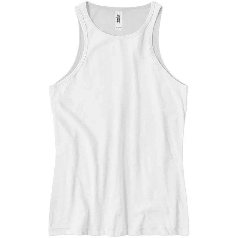 American ApparelLadies High Neck CVC Tank
